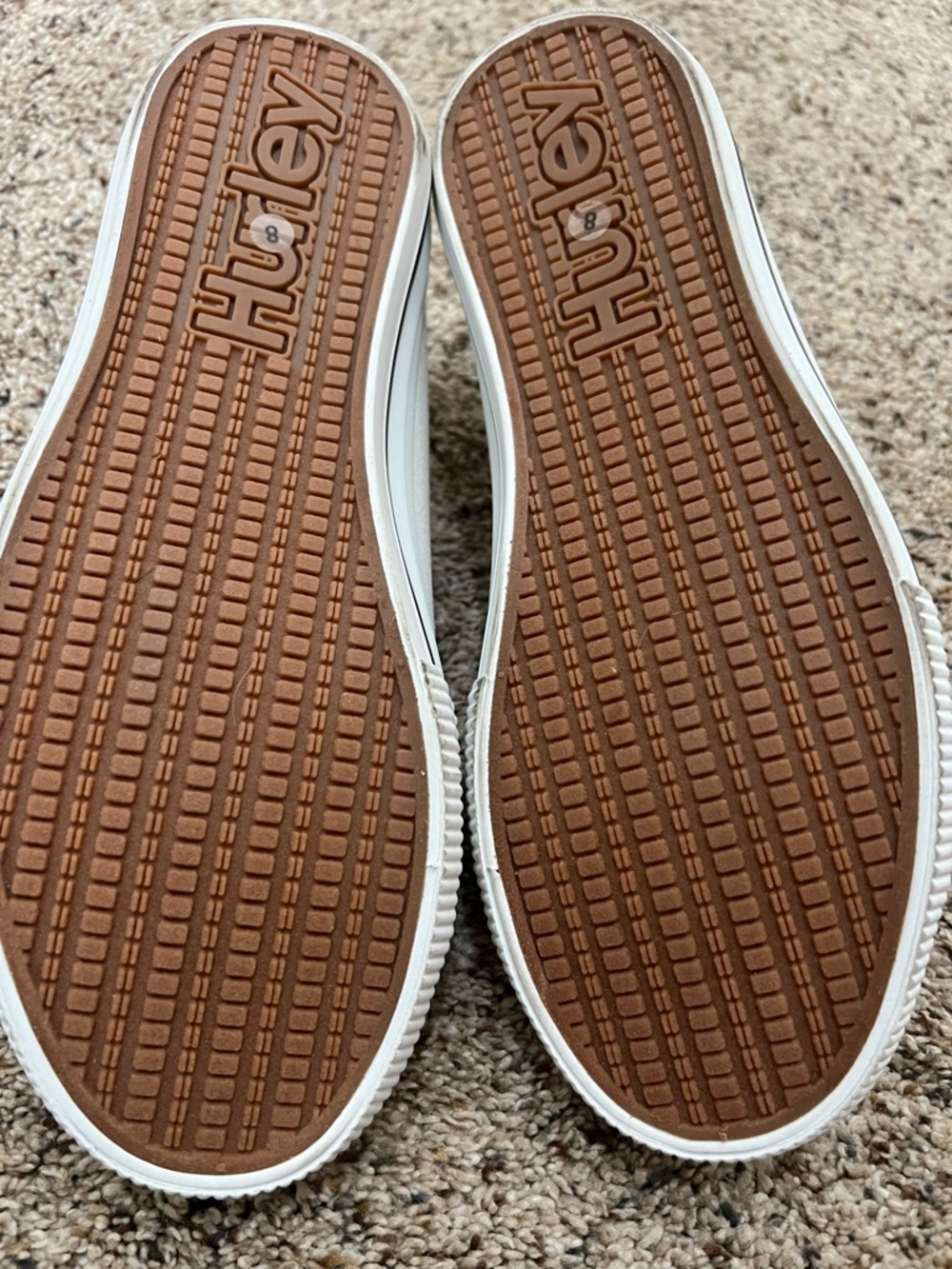 Hurley Off-White Canvas Slip-On Shoe - Picture 6 of 6